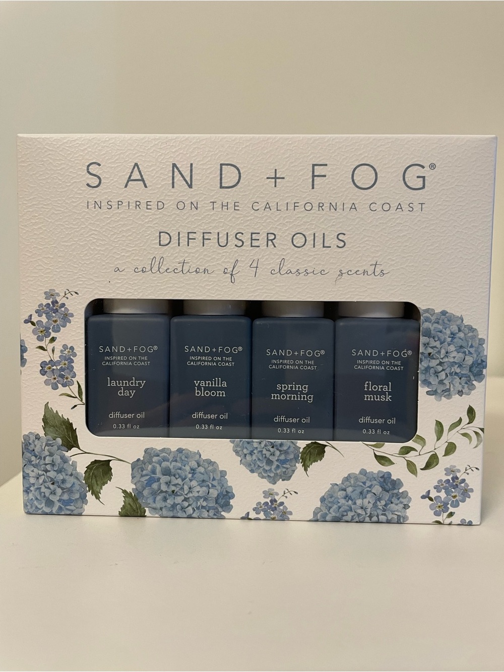 SAND + FOG Fragrance Diffuser Oils - Collection of 4 Classic Scents